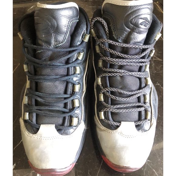 Iverson Reebok Question Mid 3M (Black/Red) - Picture 2 of 16